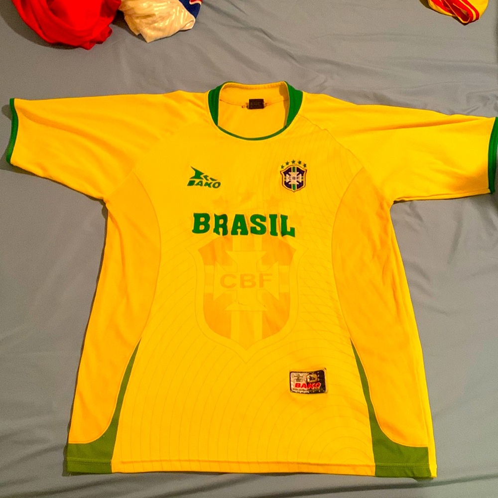 Brazil Home soccer jersey